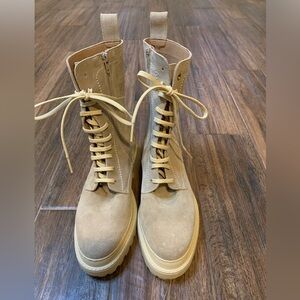 Anthropologie Pilcro Lace Up Boots Size 9.5 /40